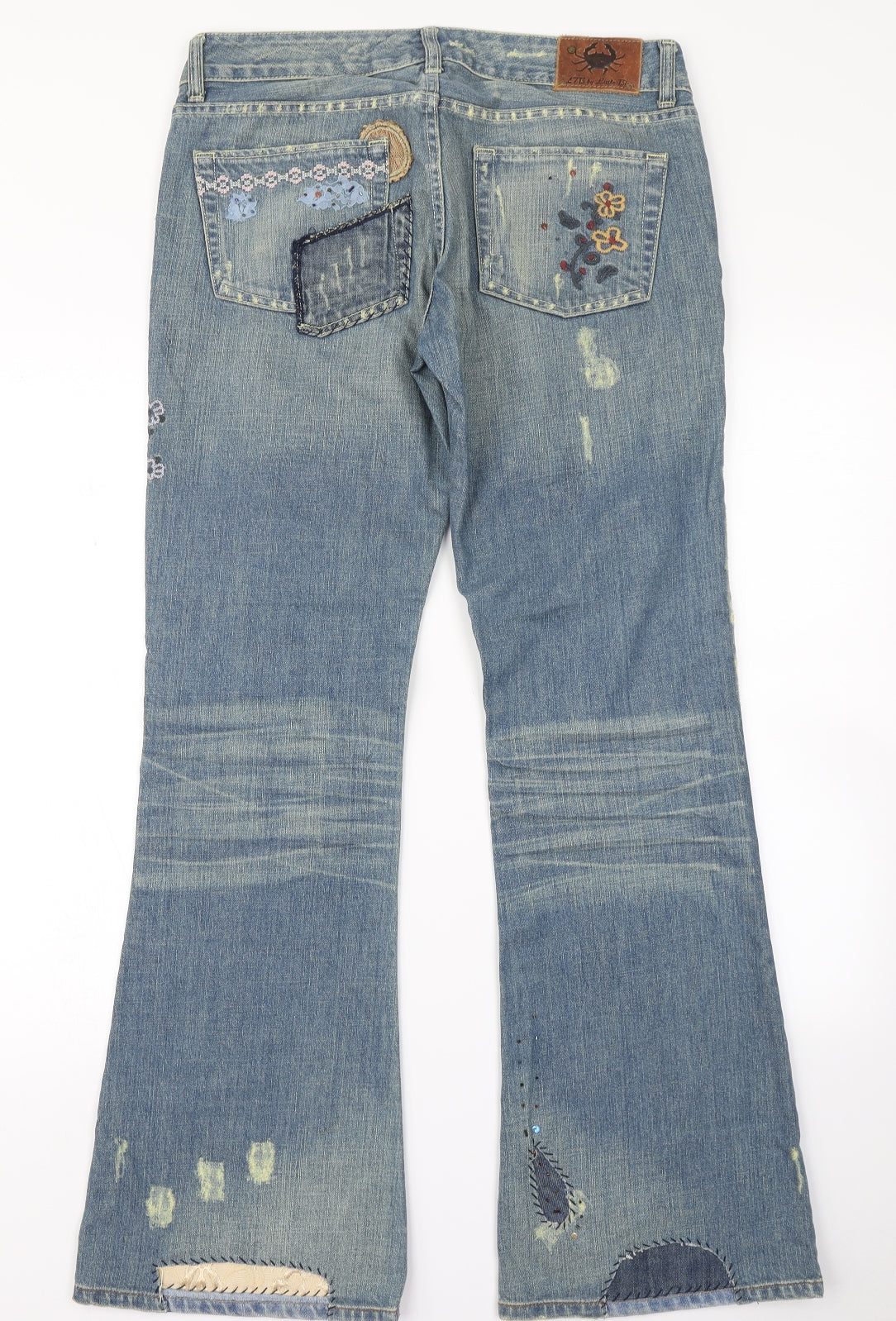 Little Big Jeans Womens Blue  Denim Bootcut Jeans Size 30 in L32 in
