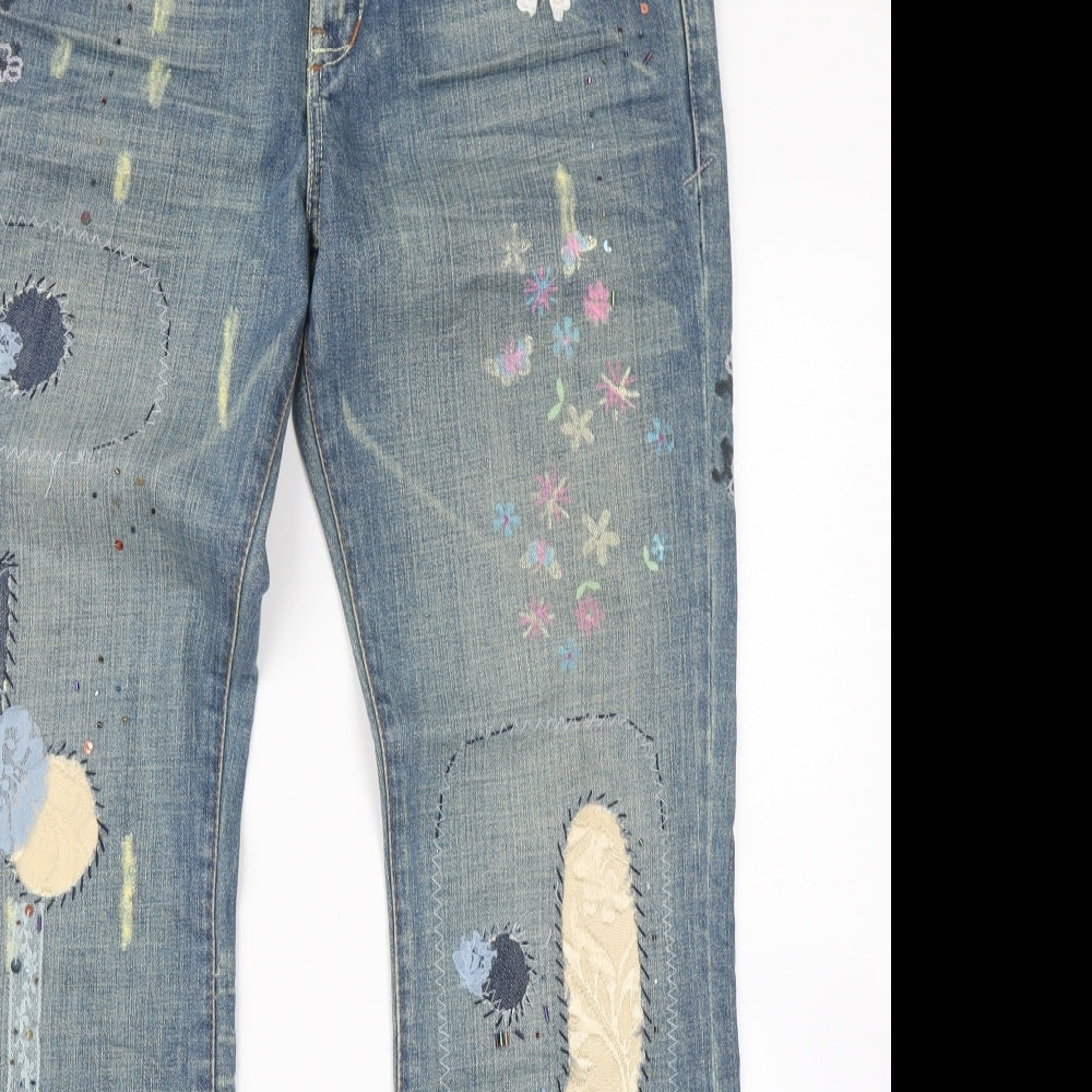 Little Big Jeans Womens Blue  Denim Bootcut Jeans Size 30 in L32 in