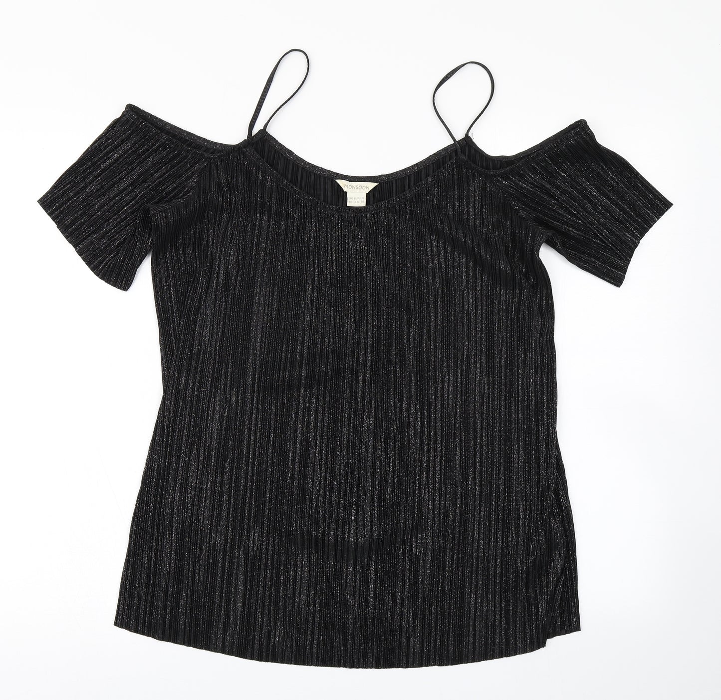 Monsoon Womens Black   Basic Blouse Size 18