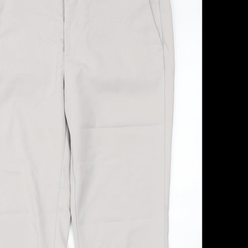 Mango Womens Grey   Pedal Pusher Trousers Size 12 L24 in