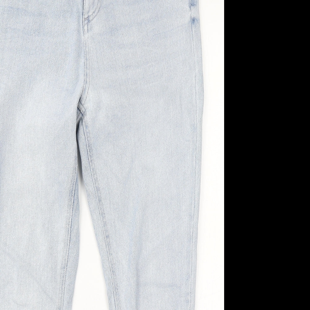 F&F Womens Blue  Denim Skinny Jeans Size 14 L27 in