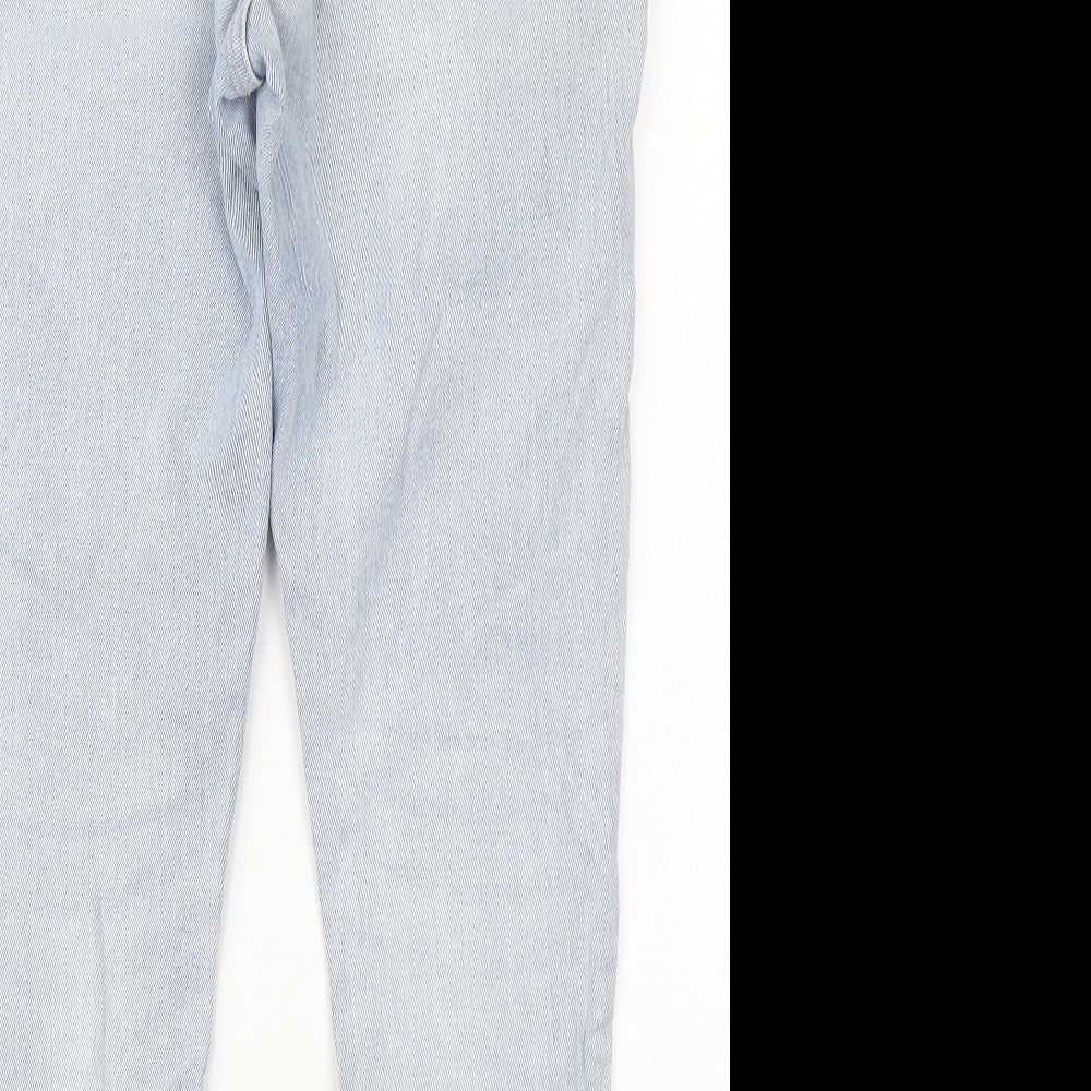 F&F Womens Blue  Denim Skinny Jeans Size 14 L27 in