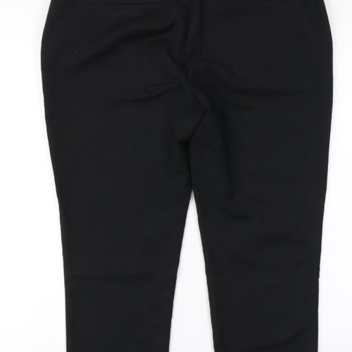Per Una Womens Black   Dress Pants Trousers Size 14 L25 in