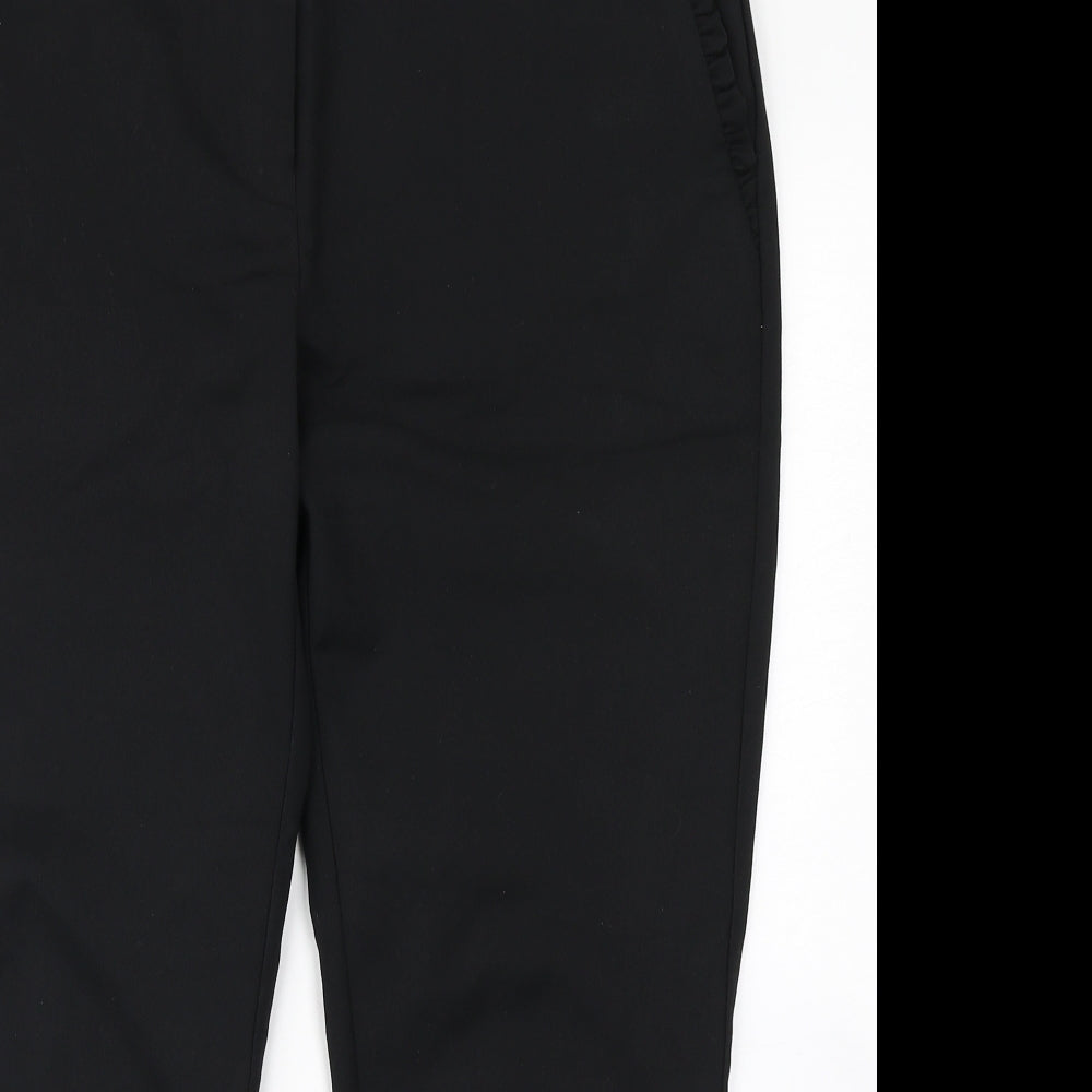 Per Una Womens Black   Dress Pants Trousers Size 14 L25 in