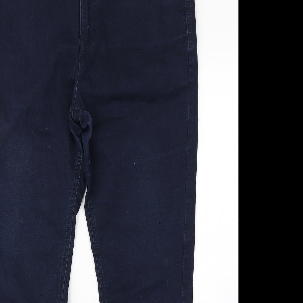 M&S Womens Blue  Denim Skinny Jeans Size 16 L26 in