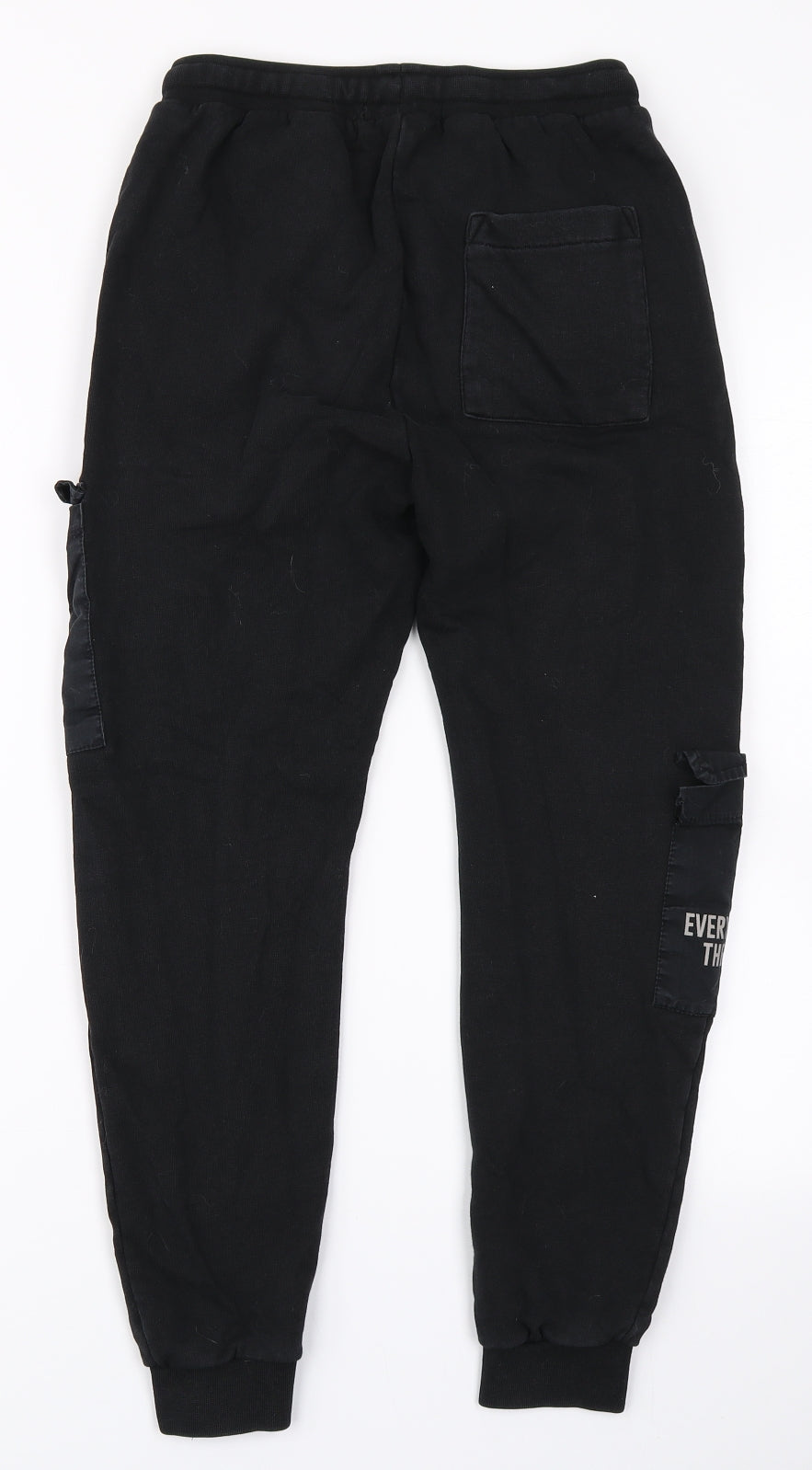Zara Boys Black   Jogger Trousers Size 13-14 Years