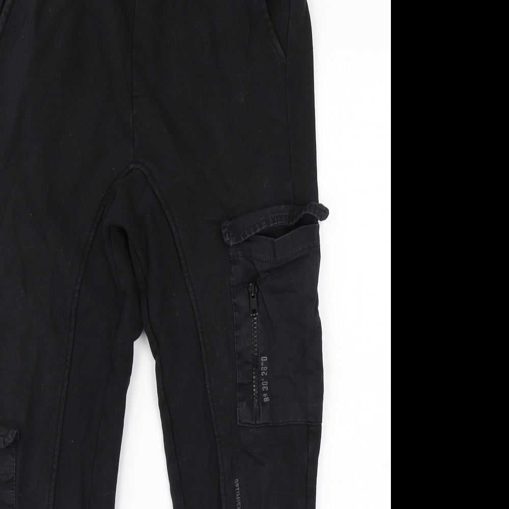 Zara Boys Black   Jogger Trousers Size 13-14 Years