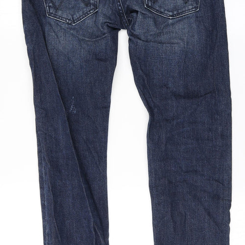 Wrangler Womens Blue  Denim Skinny Jeans Size 29 in L32 in