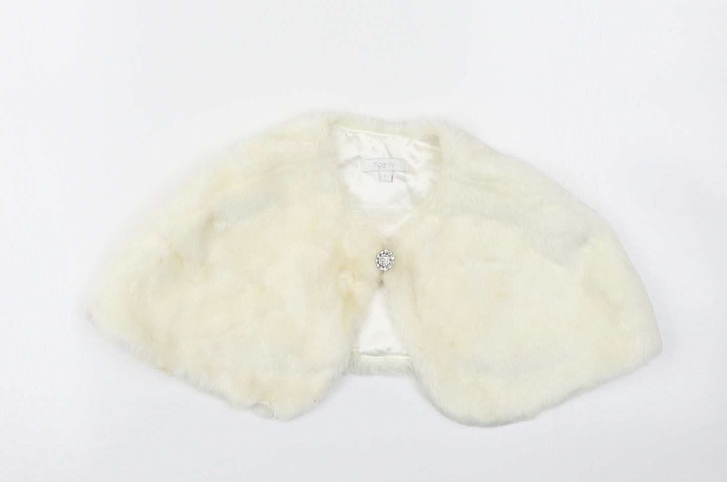 Debenhams Girls White   Pashmina Scarves & Wraps One Size