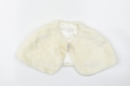 Debenhams Girls White   Pashmina Scarves & Wraps One Size