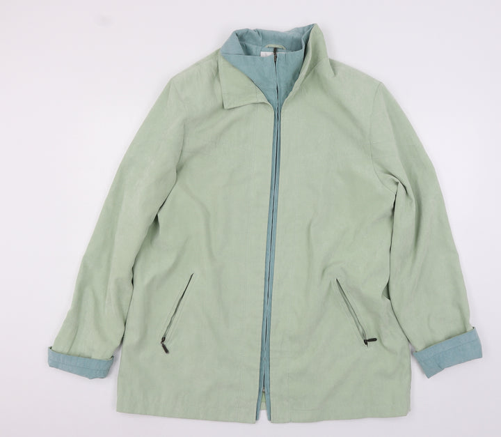 EWM Womens Green Jacket Size 14