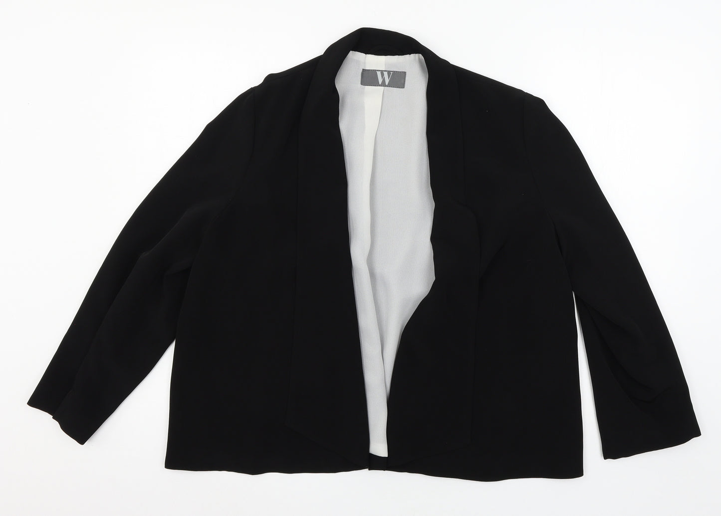 BHS Womens Black   Jacket Blazer Size 16