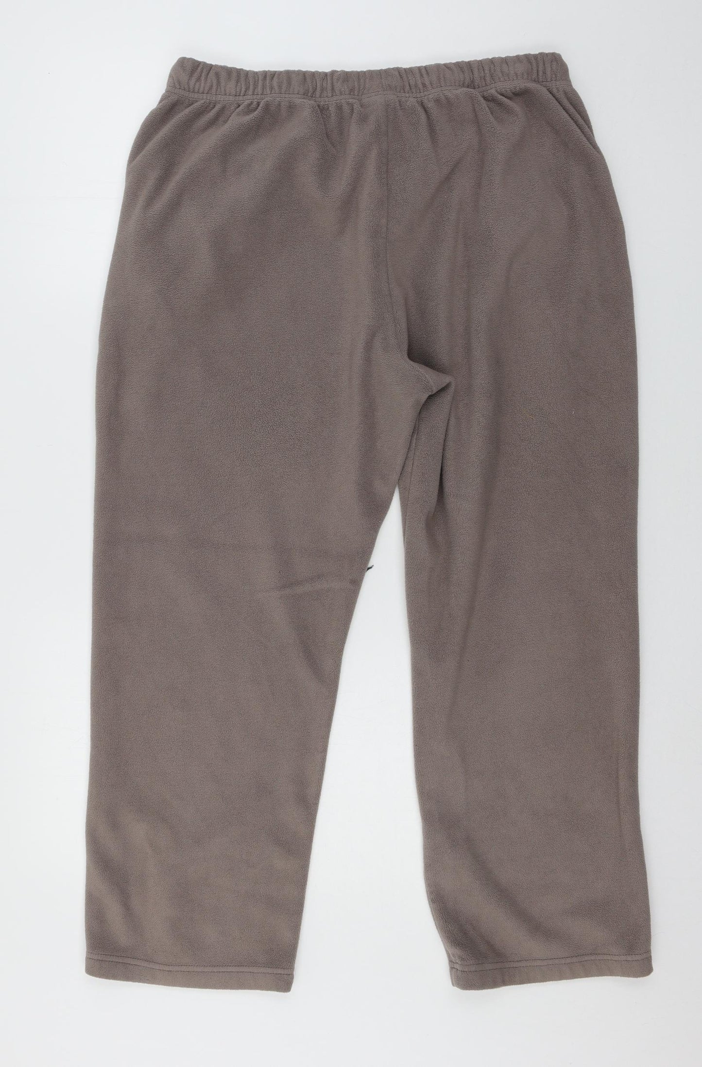 Damart Womens Grey  Fleece Jogger Trousers Size 18 L25 in