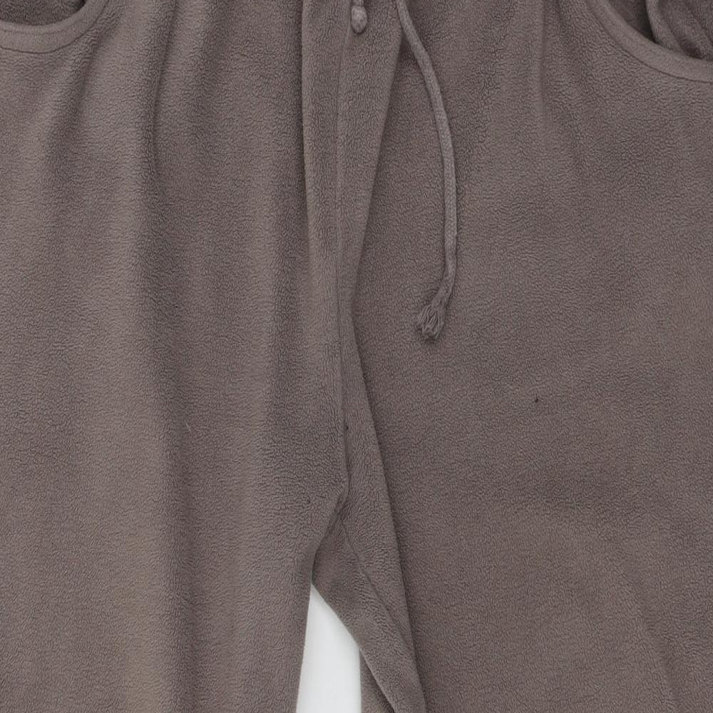 Damart Womens Grey  Fleece Jogger Trousers Size 18 L25 in