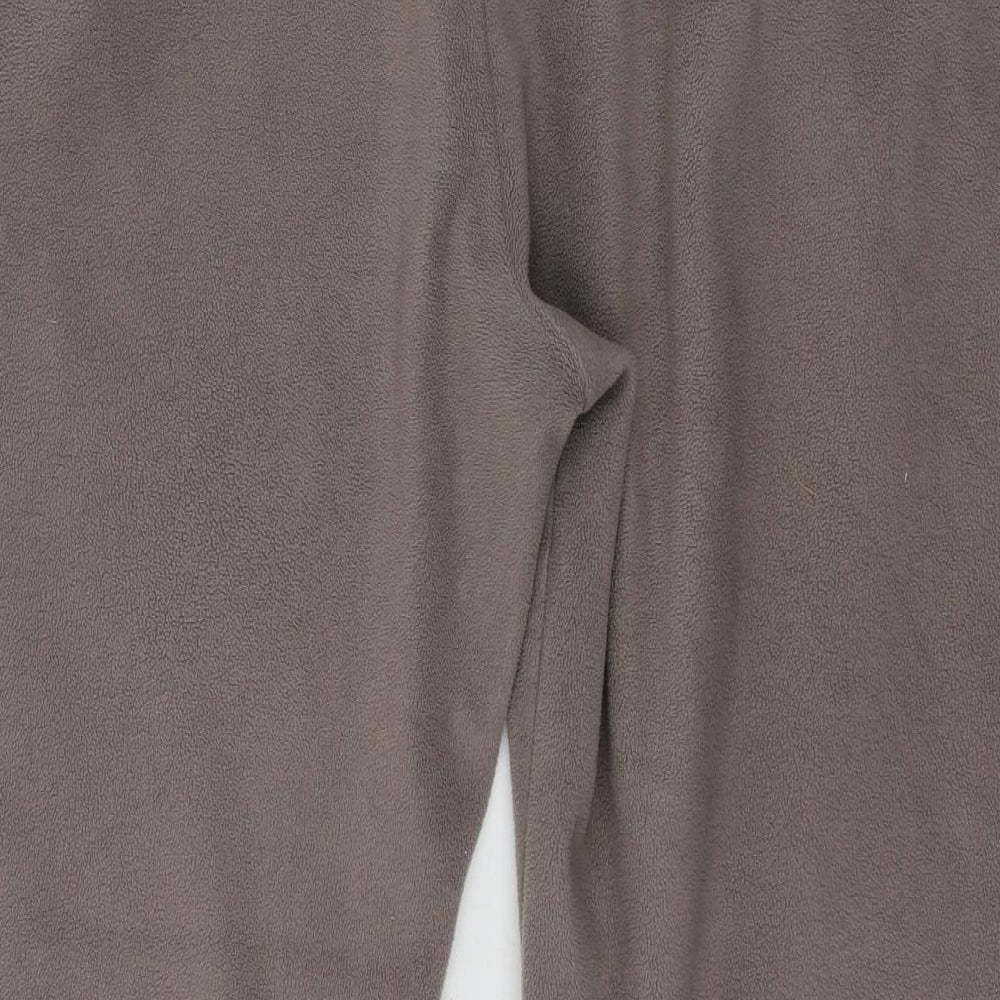 Damart Womens Grey  Fleece Jogger Trousers Size 18 L25 in