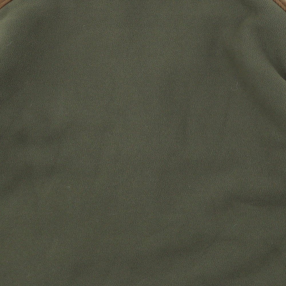 Cotton Traders Mens Green  Fleece Jacket  Size 3XL