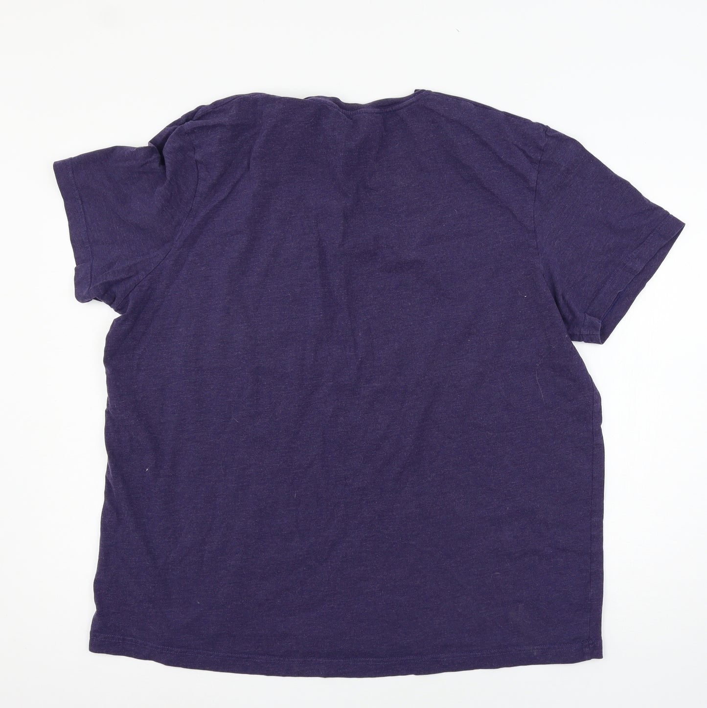 TU Mens Blue  Jersey  T-Shirt Size XL