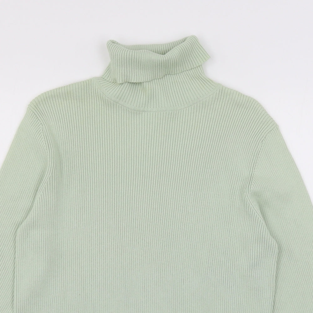 Papaya Womens Green  Knit Pullover Jumper Size 20