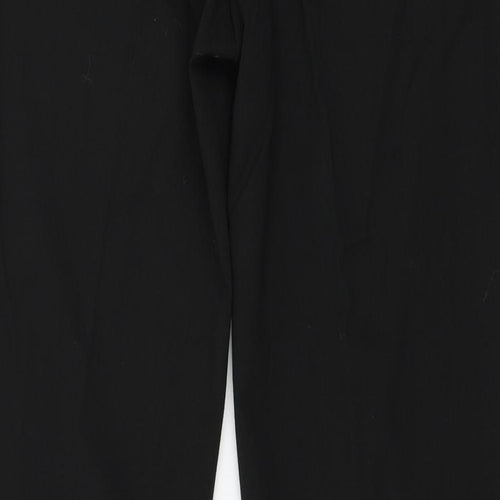 Warehouse Womens Black   Trousers  Size 12 L30 in