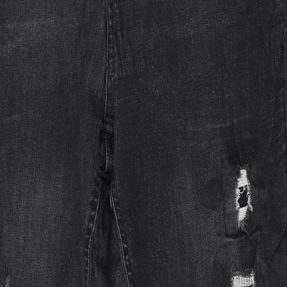 Denim & Co. Womens Green  Denim Skinny Jeans Size 18 L29 in