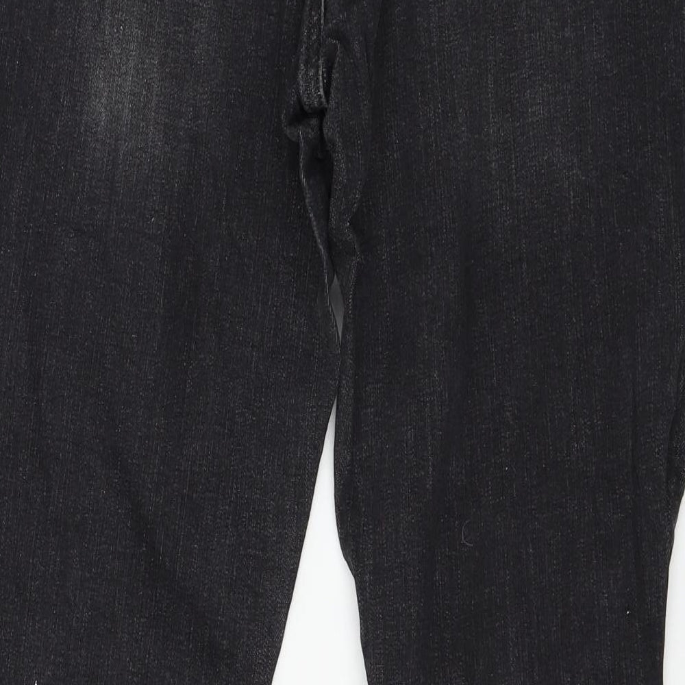 Denim & Co. Womens Green  Denim Skinny Jeans Size 18 L29 in