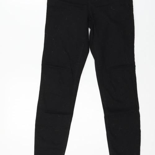 Denim & Co. Womens Black  Denim Jegging Jeans Size 8 L28 in