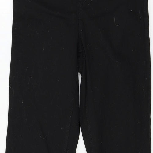 Denim & Co. Womens Black  Denim Jegging Jeans Size 8 L28 in