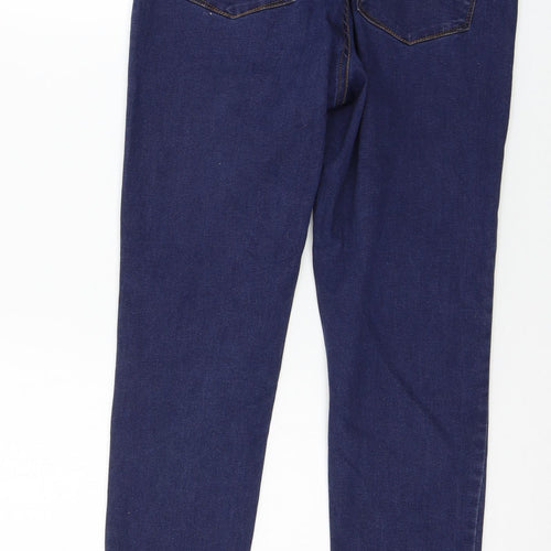 Denim & Co. Womens Blue  Denim Skinny Jeans Size 14 L27 in