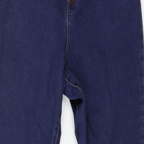 Denim & Co. Womens Blue  Denim Skinny Jeans Size 14 L27 in