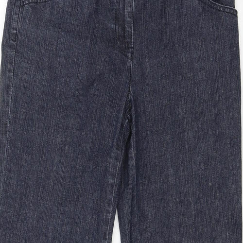 Monsoon Womens Blue  Denim Straight Jeans Size 10 L27 in