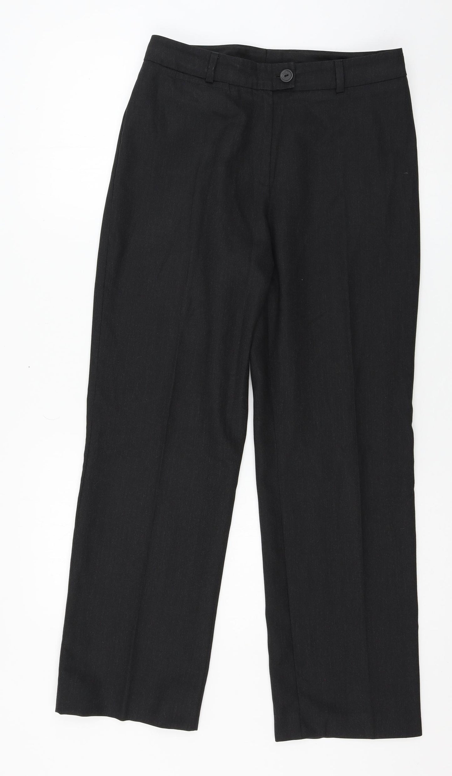 Preworn Womens Grey   Trousers  Size 12 L28 in