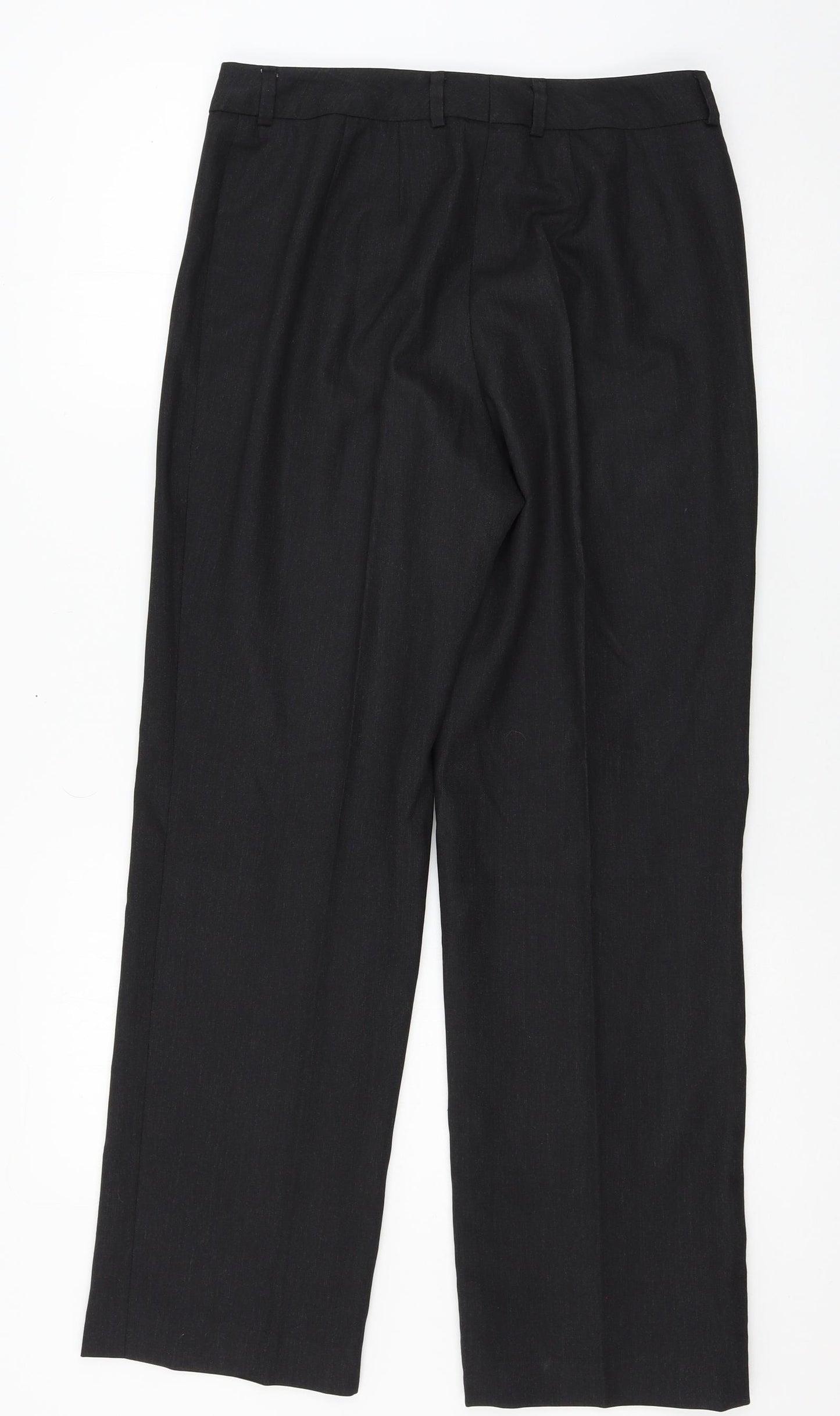 Preworn Womens Grey   Trousers  Size 12 L28 in