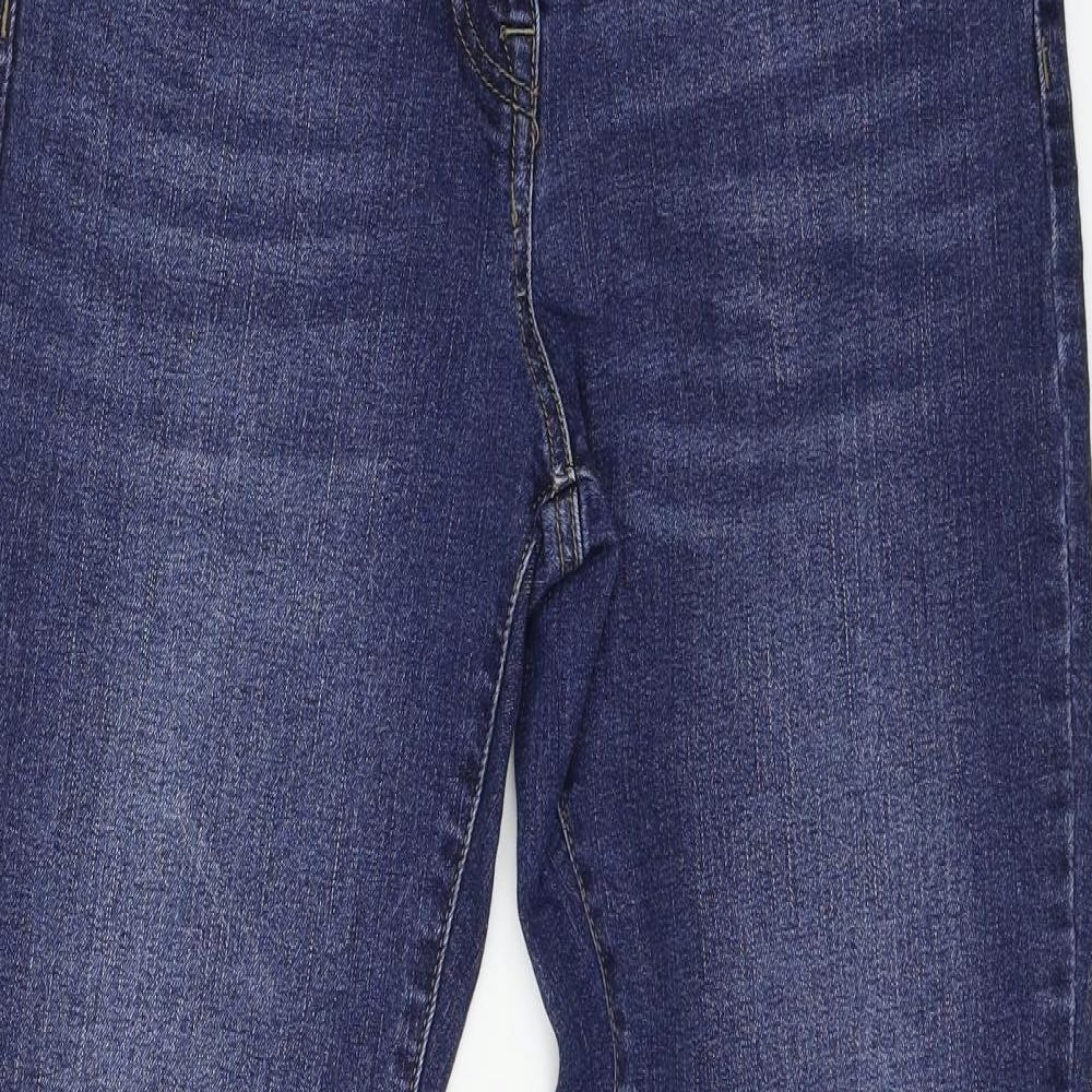 NEXT Womens Blue  Denim Skinny Jeans Size 10 L28 in