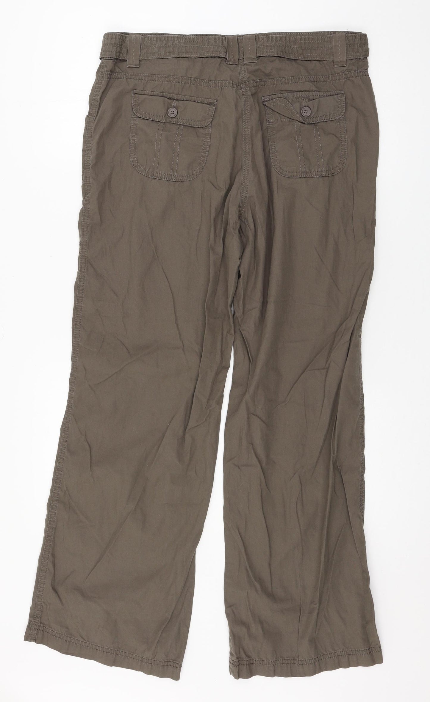 Marks and Spencer Womens Brown   Trousers  Size 16 L30 in