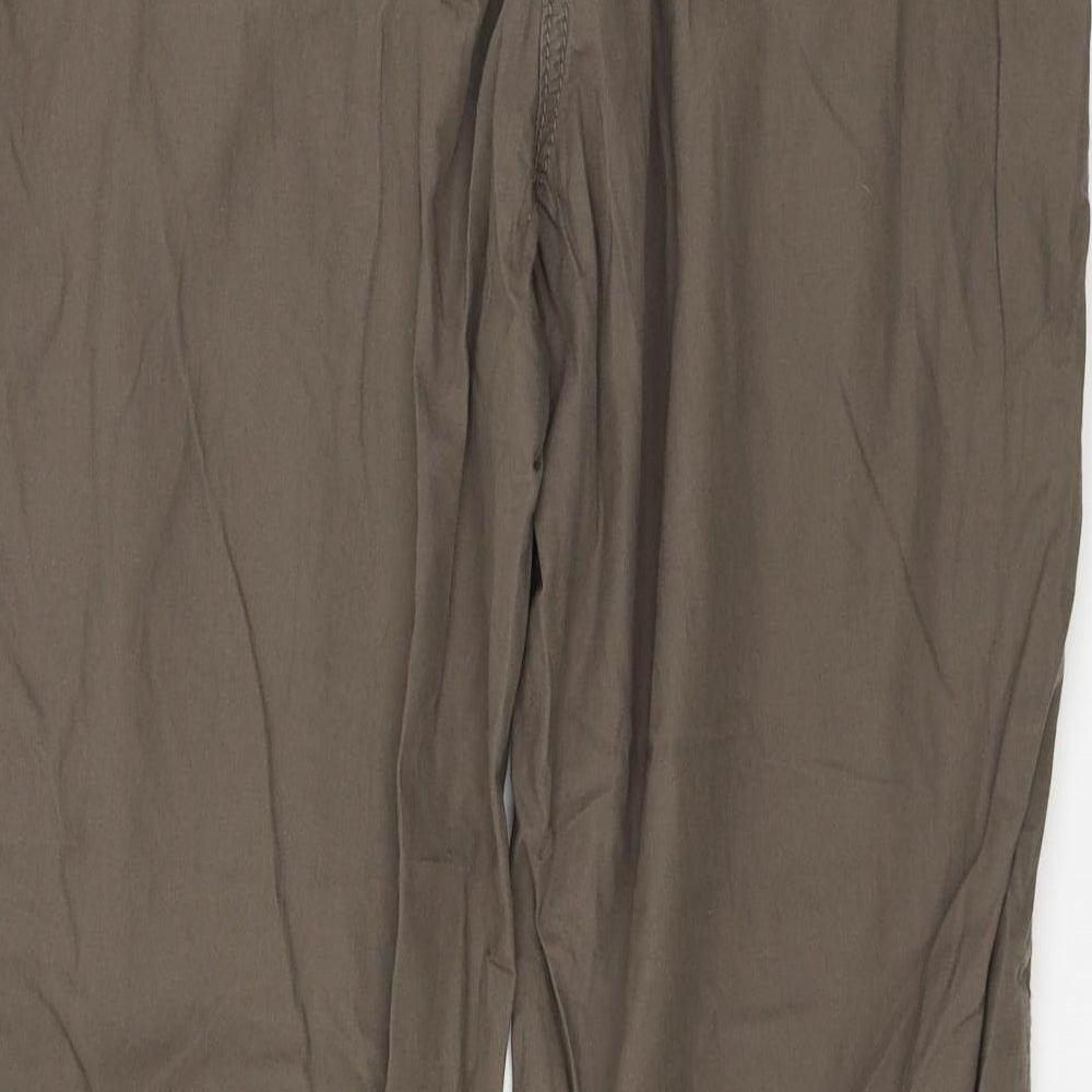 Marks and Spencer Womens Brown   Trousers  Size 16 L30 in