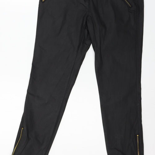 NEXT Womens Black  Denim Skinny Jeans Size 10 L27 in