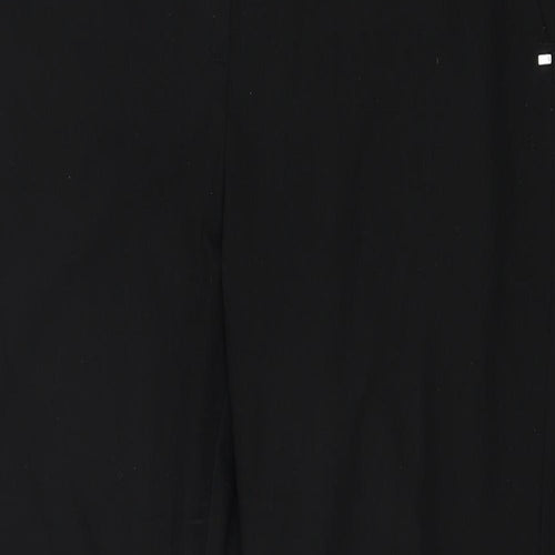 George Womens Black   Trousers  Size 12 L27 in