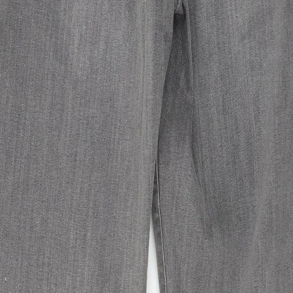 NEXT Womens Grey  Denim Skinny Jeans Size 14 L31 in