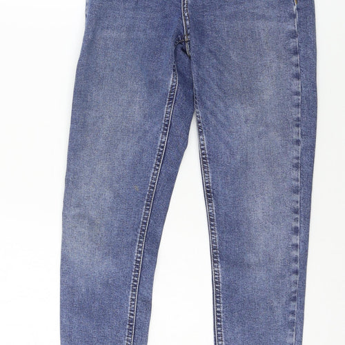 Topshop Womens Blue  Denim Skinny Jeans Size 26 in L30 in