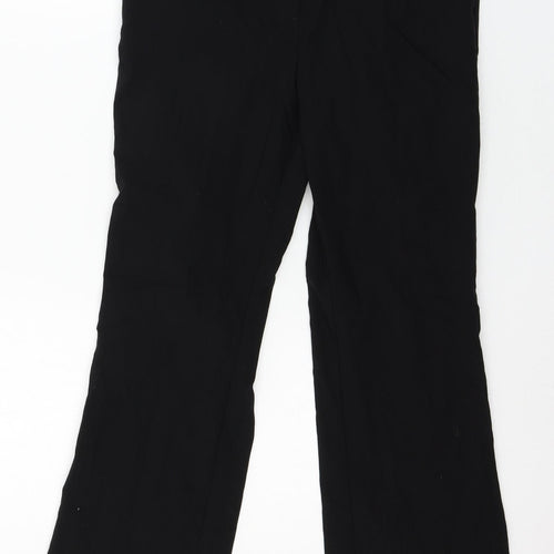 Papaya Womens Black   Trousers  Size 10 L26 in