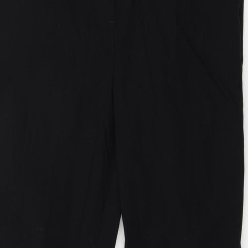 Papaya Womens Black   Trousers  Size 10 L26 in