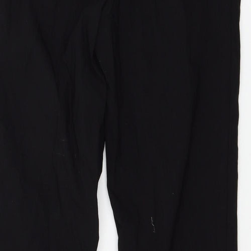 Papaya Womens Black   Trousers  Size 10 L26 in