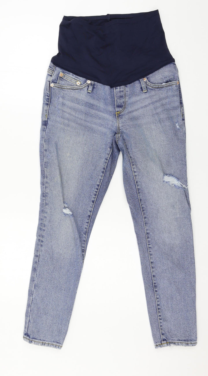 GA Womens Blue  Denim Straight Jeans Size 6 L25 in