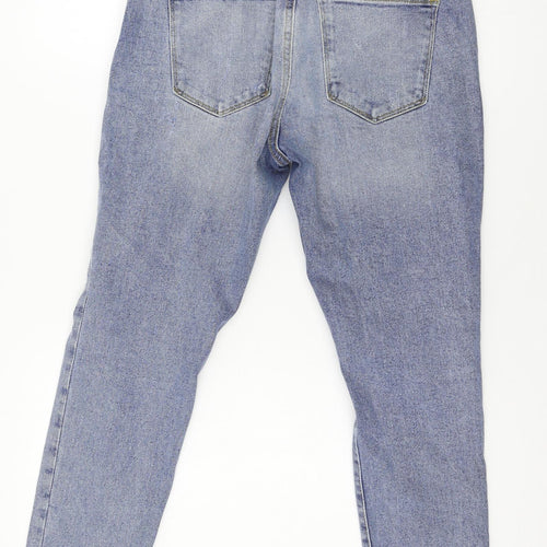 GA Womens Blue  Denim Straight Jeans Size 6 L25 in