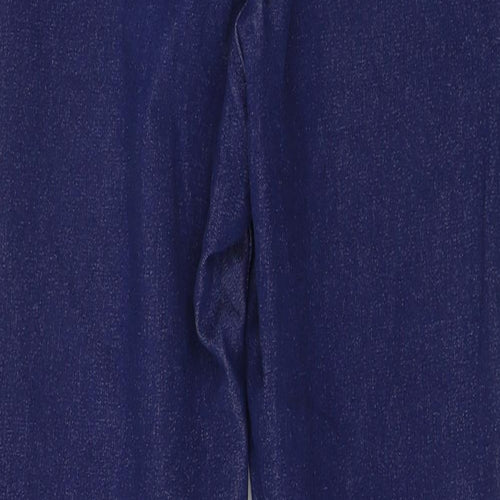 Topshop Womens Blue  Denim Skinny Jeans Size 28 in L26 in