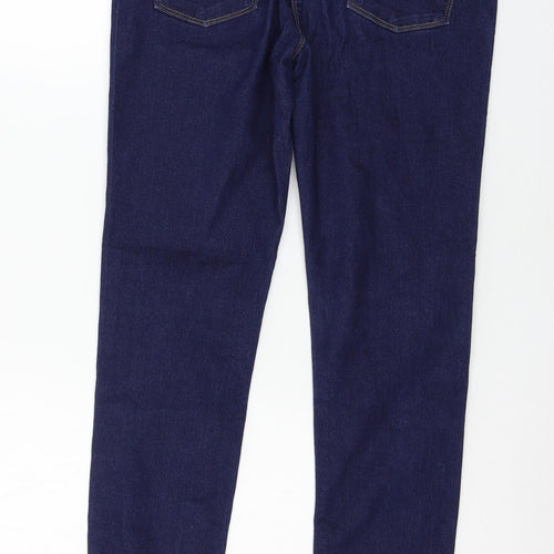 NEXT Womens Blue  Denim Skinny Jeans Size 12 L30 in