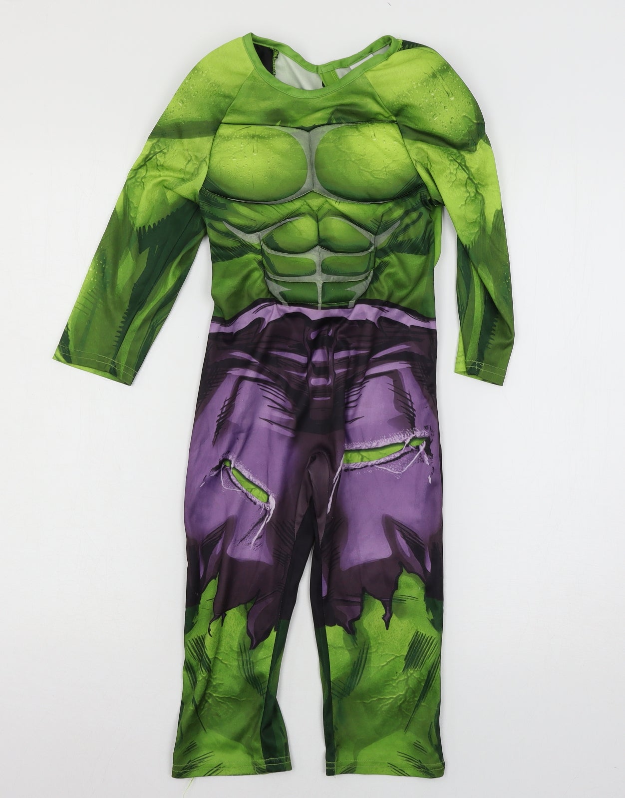 Avengers Boys Green Geometric   One Piece Size 3-4 Years  - Hulk