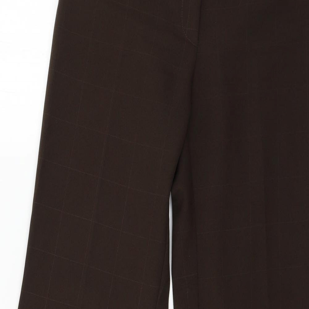 Pilot Womens Brown   Trousers  Size 12 L31 in
