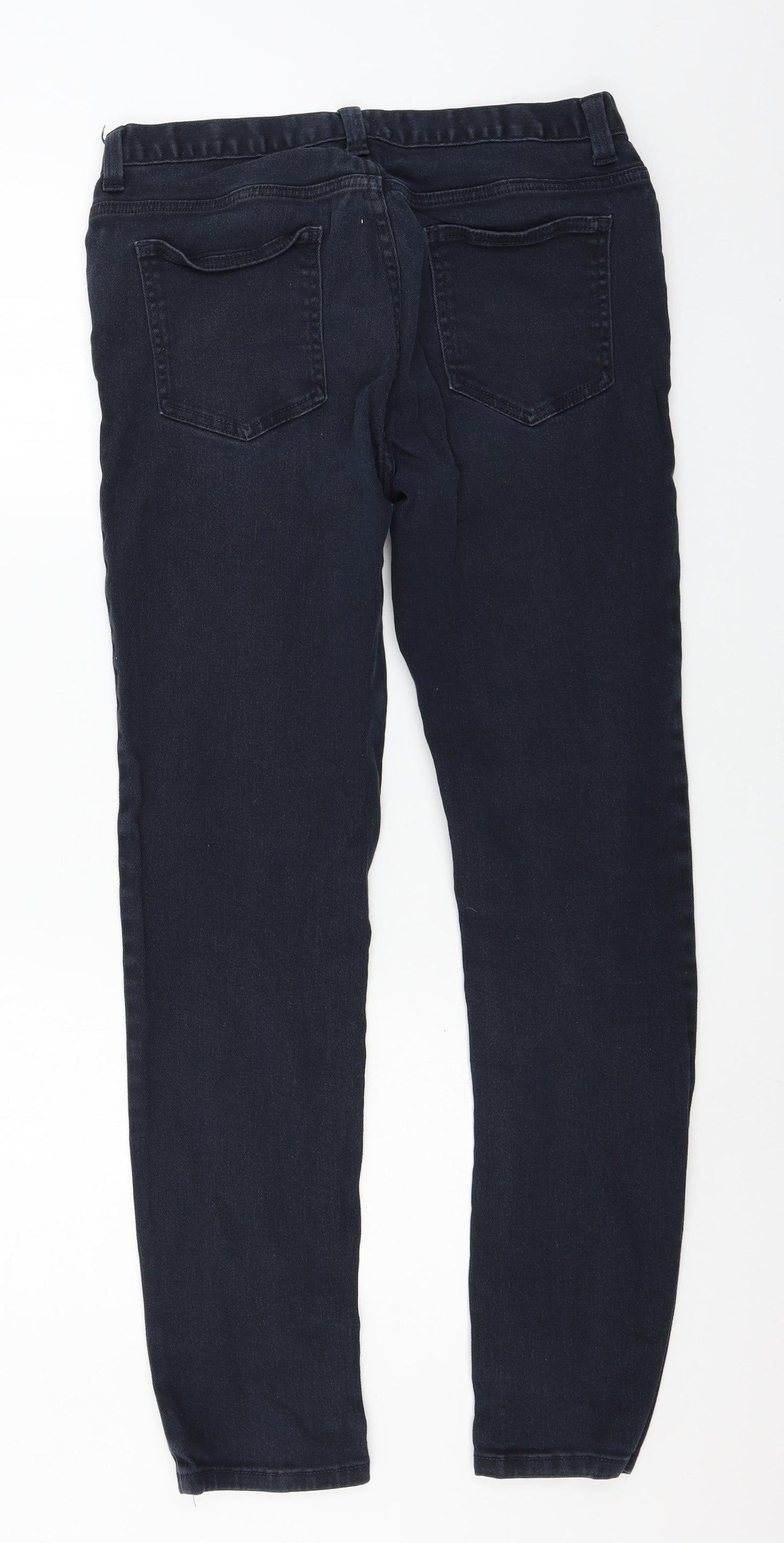 Denim & Co. Mens Blue  Denim Straight Jeans Size 32 in L32 in