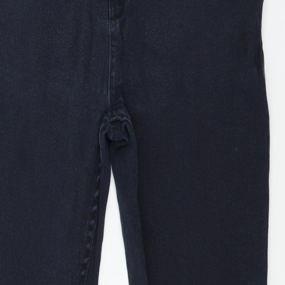 Denim & Co. Mens Blue  Denim Straight Jeans Size 32 in L32 in